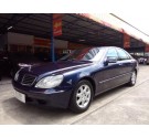 2001 BENZ S280 AUTO สภาพสวยมาก ไม่เคยมีอุบัติเหตุ เบาะหน้าหลังไฟฟ้า ช่วงล่างไฟฟ้า